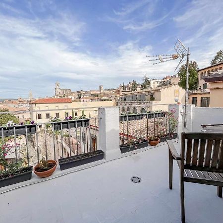 Romantic Duplex With Terrace And Great Views Gerona Buitenkant foto