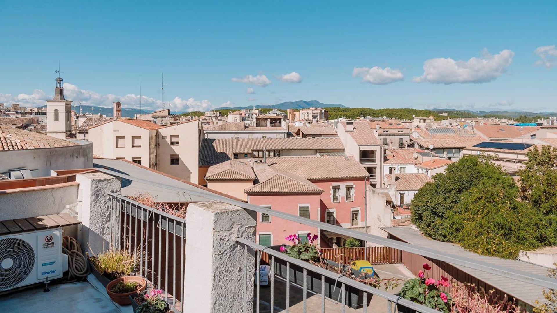 Romantic Duplex With Terrace And Great Views Gerona Kamer foto
